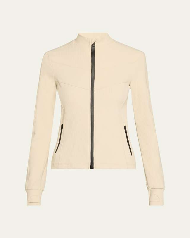Directional Rib Fitted Jacket